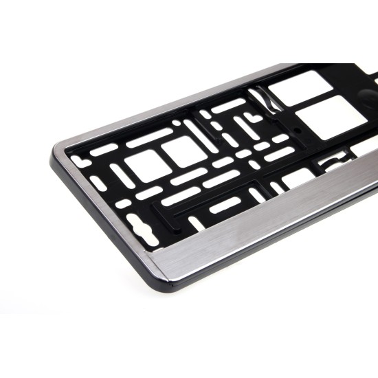 Amio - ΠΛΑΙΣΙΟ ΠΙΝΑΚΙΔΑΣ ΠΛΑΣΤΙΚΟ (ΑΣΗΜΙ ΒΟΥΡΤΣΑ) - 52 Χ 12,5 cm - 1 ΤΕΜ. (01646/AM)