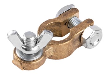 Amio - ΠΟΛΟΣ ΜΠΑΤΑΡΙΑΣ 12V 600Ah ΜΕ ΣΦΙΧΤΗΡΑ ΠΕΤΑΛΟΥΔΑΣ ΘΕΤΙΚΟ (+) - 1 Τεμ. (01660MOT/AM)