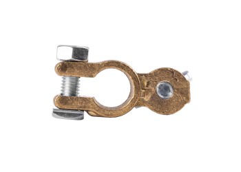 Amio - ΠΟΛΟΣ ΜΠΑΤΑΡΙΑΣ 12V 600Ah ΜΕ ΣΦΙΧΤΗΡΑ ΠΕΤΑΛΟΥΔΑΣ ΘΕΤΙΚΟ (+) - 1 Τεμ. (01660MOT/AM)