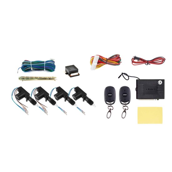 Amio - ΚΕΝΤΡΙΚΟ ΚΛΕΙΔΩΜΑ ΜΕ ΤΗΛΕΧΕΙΡΙΣΜΟ & ΗΛΕΚΤΡΟΜΑΓΝΗΤΙΚΕΣ ΚΛΕΙΔΑΡΙΕΣ (2 MASTER+ 2 SLAVE) - 1 τεμ. (01683/AM)