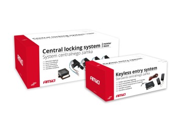 Amio - ΚΕΝΤΡΙΚΟ ΚΛΕΙΔΩΜΑ ΜΕ ΤΗΛΕΧΕΙΡΙΣΜΟ & ΗΛΕΚΤΡΟΜΑΓΝΗΤΙΚΕΣ ΚΛΕΙΔΑΡΙΕΣ (2 MASTER+ 2 SLAVE) - 1 τεμ. (01683/AM)