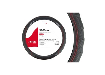 Amio - ΚΑΛΥΜΜΑ ΤΙΜΟΝΙΟΥ 37/39CM SWC-21-M ΜΑΥΡΟ/ΚΟΚΚΙΝΗ ΡΑΦΗ - 1 ΤΕΜ. (01698/AM)