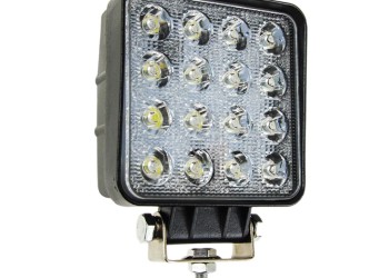 Amio - ΠΡΟΒΟΛΕΑΣ ΕΡΓΑΣΙΑΣ ΤΕΤΡΑΓΩΝΟΣ AWL05 FLAT 4000lm 9/60V - 48W -16 LED -108X108X57mm - 1 ΤΕΜ. (01700/AM)