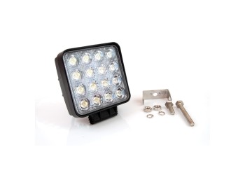 Amio - ΠΡΟΒΟΛΕΑΣ ΕΡΓΑΣΙΑΣ ΤΕΤΡΑΓΩΝΟΣ AWL05 FLAT 4000lm 9/60V - 48W -16 LED -108X108X57mm - 1 ΤΕΜ. (01700/AM)