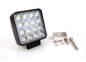 Amio - ΠΡΟΒΟΛΕΑΣ ΕΡΓΑΣΙΑΣ ΤΕΤΡΑΓΩΝΟΣ AWL05 FLAT 4000lm 9/60V - 48W -16 LED -108X108X57mm - 1 ΤΕΜ. (01700/AM)