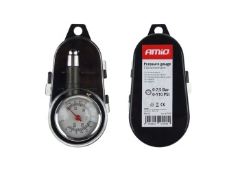 Amio - ΜΕΤΡΗΤΗΣ ΠΙΕΣΗΣ ΕΛΑΣΤΙΚΩΝ ΜΕ ΜΑΝΟΜΕΤΡΟ 7.5bar - 1 ΤΕΜ. (01707/AM)