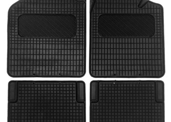 Amio - ΠΑΤΑΚΙΑ ΛΑΣΤΙΧΟ ΜΑΥΡΑ RCM-02 - 4 ΤΕΜ. (01710/AM)