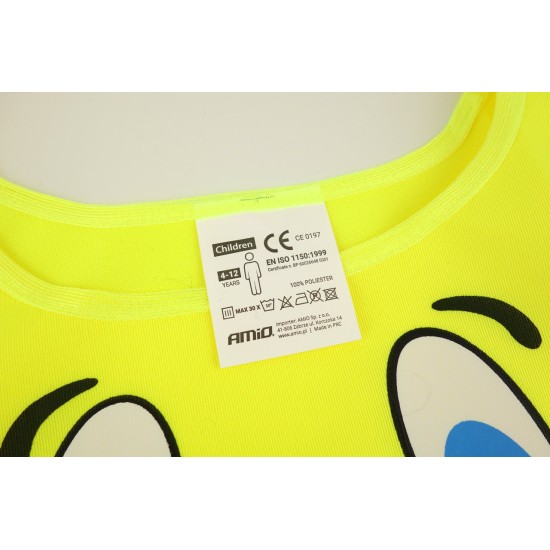 Amio - ΓΙΛΕΚΟ ΑΝΑΚΛΑΣΤΙΚΟ ΕΚΤΑΚΤΗΣ ΑΝΑΓΚΗΣ ΓΙΑ ΠΑΙΔΙΑ 5-14 ΧΡΟΝΩΝ (ΦΩΣΦΟΡΙΖΕ/ΚΙΤΡΙΝΟ/ΠΟΛΥΕΣΤΕΡΙΚΟ) - 1 ΤΕΜ. (01737/AM)