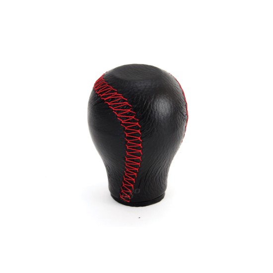 Amio - ΠΟΜΟΛΟ ΤΑΧΥΤΗΤΩΝ ΜΑΥΡΟ ΜΕ ΚΟΚΚΙΝΗ ΡΑΦΗ / ΔΕΡΜΑΤΙΝΗ - 1 Τεμ. (01756/AM)