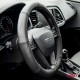 Amio - Κάλυμμα Τιμονιού Δερμάτινο διαμέτρου 35/37cm σε μαύρο χρώμα για Επιβατικά Αυτοκίνητα - 1 τεμ. (01764/AM)
