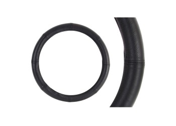 Amio - ΚΑΛΥΜΜΑ ΤΙΜΟΝΙΟΥ ΔΕΡΜΑΤΙΝΟ 37-39CM ΜΑΥΡΟ - 1 ΤΕΜ. (01765/AM)