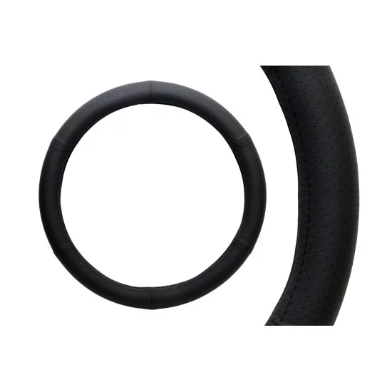 Amio - ΚΑΛΥΜΜΑ ΤΙΜΟΝΙΟΥ 37-39CM ΜΑΥΡΟ ΔΕΡΜΑΤΙΝΗ - 1 Τεμ. (01766/AM)