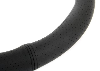 Amio - ΚΑΛΥΜΜΑ ΤΙΜΟΝΙΟΥ 37-39CM ΜΑΥΡΟ ΔΕΡΜΑΤΙΝΗ - 1 Τεμ. (01766/AM)