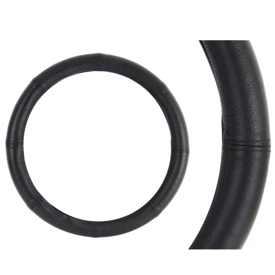 Amio - ΚΑΛΥΜΜΑ ΤΙΜΟΝΙΟΥ ΔΕΡΜΑΤΙΝΟ 3XL 47-49CM ΜΑΥΡΟ - 1 TEM. (01770/AM)