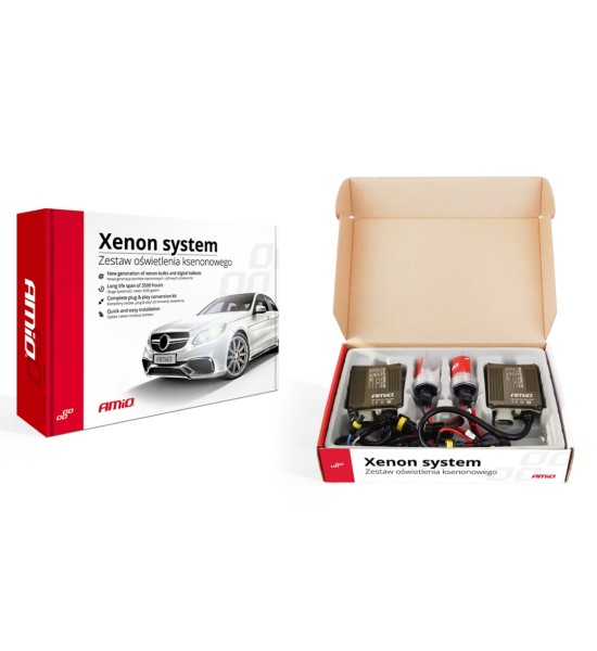 Amio - H7M 6000K 9-16V KIT XENON CAN-BUS BALLAST S1068 35W – 1 ΤΕΜ. (01910/AM)