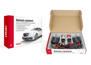 Amio - H4-3 6000K 12V BIXENON KIT XENON SLIM BALLAST 35W - 1 ΤΕΜ. (01943/AM)