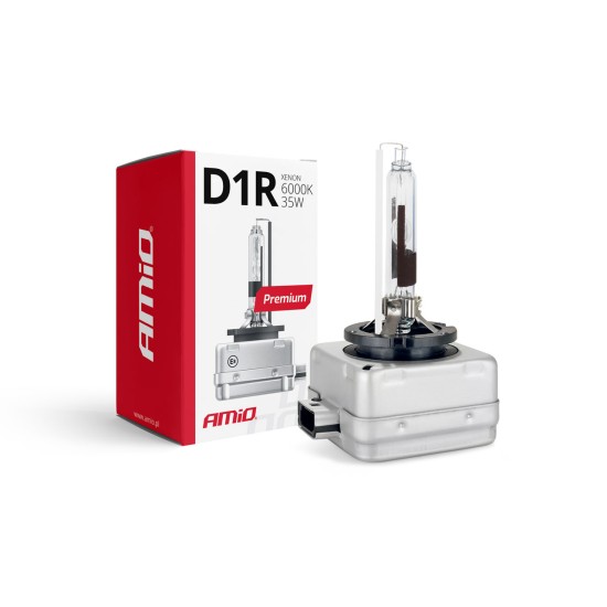 Amio - D1R 12V 6.000k 35W ΑΝΤΑΛΛΑΚΤΙΚΗ ΛΑΜΠΑ PREMIUM - 1 ΤΕΜ. (01967/AM)