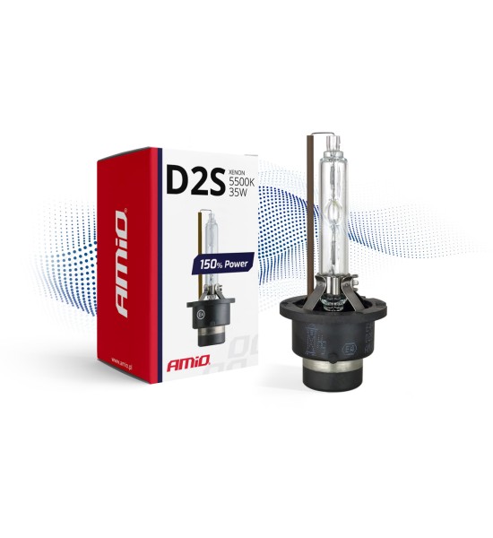 Amio - D2S 12V 5.500k 35W ΑΝΤΑΛΛΑΚΤΙΚΗ ΛΑΜΠΑ 150% POWER - 1 ΤΕΜ. (01973/AM)