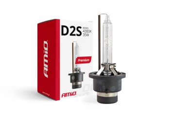 Amio - ΑΝΤΑΛΛΑΚΤΙΚΗ ΛΑΜΠΑ PREMIUM D2S 12V 4.300k 35W - 1 ΤΕΜ. (01975/AM)