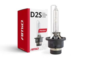 Amio - D2S 12V 6.000k 35W ΑΝΤΑΛΛΑΚΤΙΚΗ ΛΑΜΠΑ PREMIUM - 1 ΤΕΜ. (01976/AM)