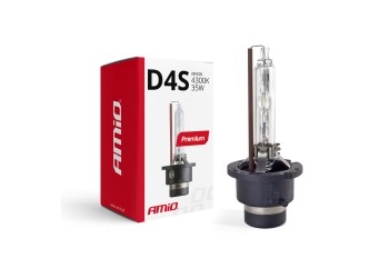 Amio - ΑΝΤΑΛΛΑΚΤΙΚΗ ΛΑΜΠΑ ΧΕΝΟΝ PREMIUM D4S 12V 4.300k 35W - 1 TEM. (01980/AM)