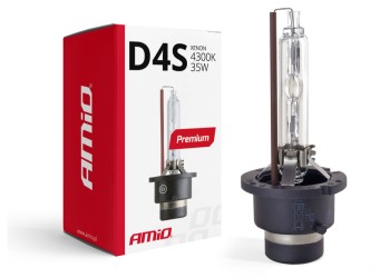 Amio - ΑΝΤΑΛΛΑΚΤΙΚΗ ΛΑΜΠΑ ΧΕΝΟΝ PREMIUM D4S 12V 4.300k 35W - 1 TEM. (01980/AM)