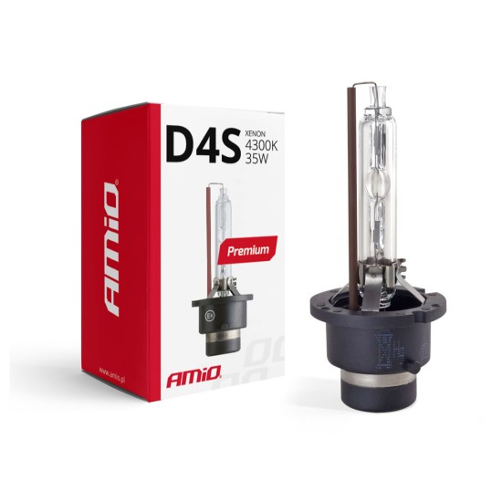 Amio - ΑΝΤΑΛΛΑΚΤΙΚΗ ΛΑΜΠΑ ΧΕΝΟΝ PREMIUM D4S 12V 4.300k 35W - 1 TEM. (01980/AM)
