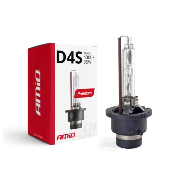 Amio - ΑΝΤΑΛΛΑΚΤΙΚΗ ΛΑΜΠΑ ΧΕΝΟΝ PREMIUM D4S 12V 4.300k 35W - 1 TEM. (01980/AM)