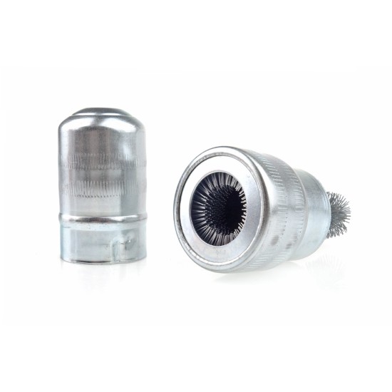 Amio - ΒΟΥΡΤΣΑΚΙ ΚΑΘΑΡΙΣΜΟΥ ΜΕΤΑΛΛΙΚΟ ΓΙΑ ΠΟΛΟΥΣ ΜΠΑΤΑΡΙΑΣ ΚΑΙ ΑΚΡΟΔΕΚΤΕΣ - 1 ΤΕΜ. (02008/AM)