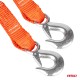 AMiO - Ιμάντας Ρυμούλκησης Tow Rope 35 mm 3000 kg 5 m με Γάντζους και Ασφάλεια Hook+Hook - 1 Τεμ. (02011/AM)