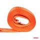 AMiO - Ιμάντας Ρυμούλκησης Tow Rope 35 mm 3000 kg 5 m με Γάντζους και Ασφάλεια Hook+Hook - 1 Τεμ. (02011/AM)