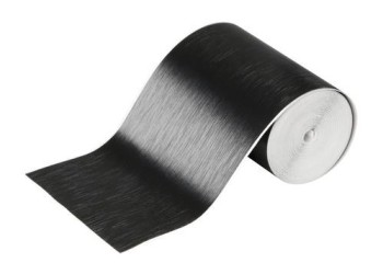 Αυτοκόλλητη Ταινία SHIEL D προστασίας απο γρατσουνιές 80mmX500cm Βούρτσας Μαύρη