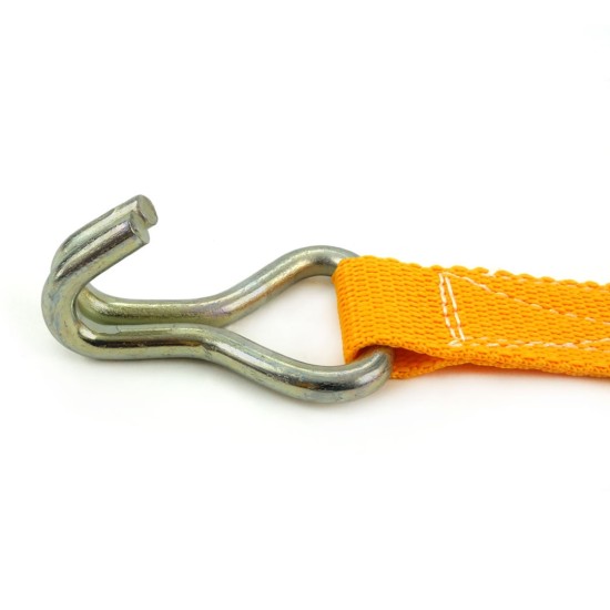 Amio - ΙΜΑΝΤΕΣ ΔΕΣΙΜΑΤΟΣ ΜΕ ΚΑΣΤΑΝΙΑ 25mm 4m MAX 500kg ΜΕ ΔΙΠΛΟ ΓΑΝΤΖΟ – 1 ΤΕΜ. (02027/AM)