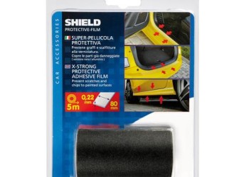 Αυτοκόλλητη Ταινία SHIEL D προστασίας απο γρατσουνιές 80mmX500cm Ματ Μαύρη