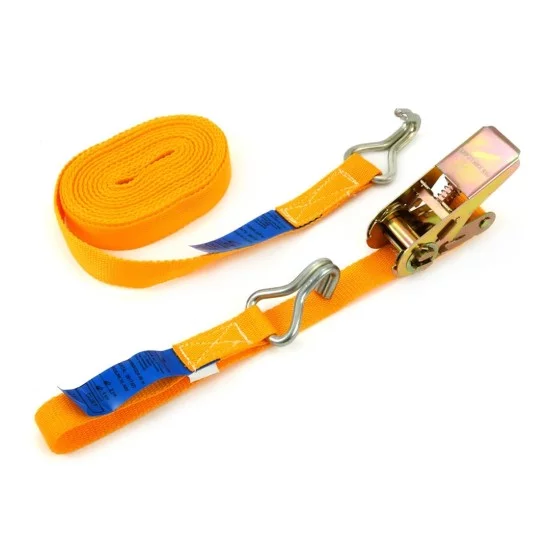 Amio - ΙΜΑΝΤΕΣ ΔΕΣΙΜΑΤΟΣ ΜΕ ΚΑΣΤΑΝΙΑ 25mm 5m MAX 500kg ΜΕ ΔΙΠΛΟ ΓΑΝΤΖΟ – 1 ΤΕΜ. (02028/AM)