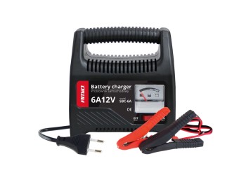 Amio - ΦΟΡΤΙΣΤΗΣ ΜΠΑΤΑΡΙΑΣ 12V 6A - 1 τεμ. (02085/AM)