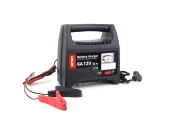 Amio - ΦΟΡΤΙΣΤΗΣ ΜΠΑΤΑΡΙΑΣ 12V 6A - 1 τεμ. (02085/AM)