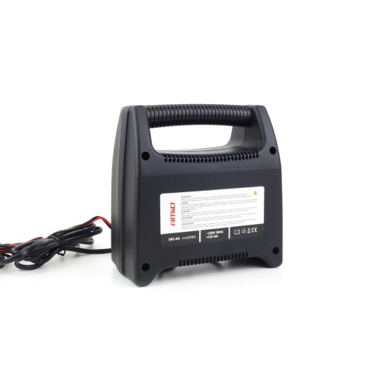 Amio - ΦΟΡΤΙΣΤΗΣ ΜΠΑΤΑΡΙΑΣ 12V 6A - 1 τεμ. (02085/AM)