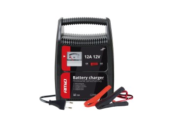 Amio - ΦΟΡΤΙΣΤΗΣ ΜΠΑΤΑΡΙΑΣ 12V 12A - 1 τεμ. (02089/AM)