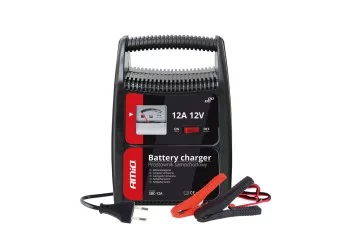 Amio - ΦΟΡΤΙΣΤΗΣ ΜΠΑΤΑΡΙΑΣ 12V 12A - 1 τεμ. (02089/AM)