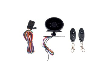 Amio - ΣΥΝΑΓΕΡΜΟΣ ΑΥΤΟΚΙΝΗΤΟΥ 12V ΜΕ 2 ΤΗΛΕΧΕΙΡΙΣΤΗΡΙΑ - 1 τεμ. (02090/AM)