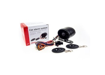 Amio - ΣΥΝΑΓΕΡΜΟΣ ΑΥΤΟΚΙΝΗΤΟΥ 12V ΜΕ 2 ΤΗΛΕΧΕΙΡΙΣΤΗΡΙΑ - 1 τεμ. (02090/AM)