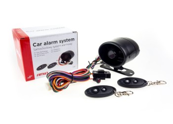 Amio - ΣΥΝΑΓΕΡΜΟΣ ΑΥΤΟΚΙΝΗΤΟΥ 12V ΜΕ 2 ΤΗΛΕΧΕΙΡΙΣΤΗΡΙΑ - 1 τεμ. (02090/AM)