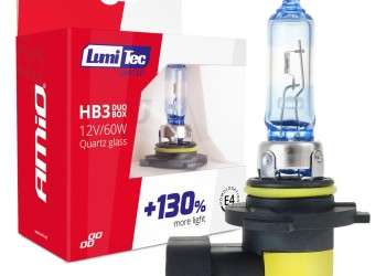 Amio - HB3 9005 12V 60W LUMITEC LIMITED +130% UP TO 40m - 2 ΤΕΜ. (02103/AM)