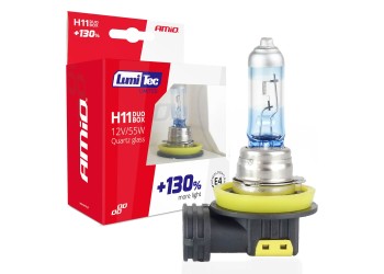 Amio - H11 12V 55W PGJ19-2 LUMITEC LIMITED +130% UP TO 40m - 2 ΤΕΜ. (02105/AM)