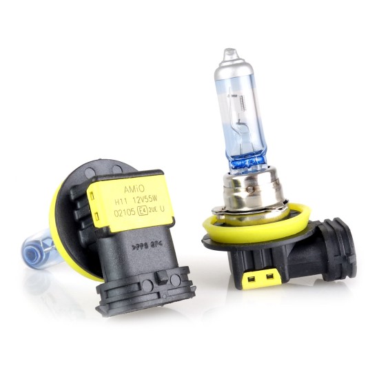 Amio - H11 12V 55W PGJ19-2 LUMITEC LIMITED +130% UP TO 40m - 2 ΤΕΜ. (02105/AM)