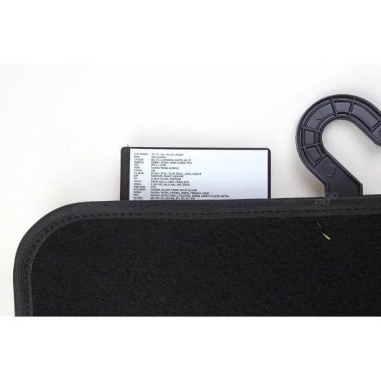 Amio - ΠΑΤΑΚΙΑ ΜΟΚΕΤΑ UNIVERSAL II ΜΑΥΡΑ -4 ΤΕΜ. (02128/AM)