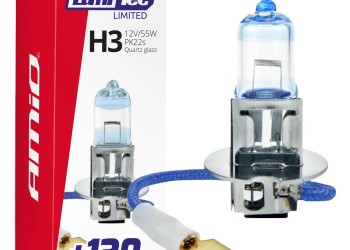 Amio - H3 12V 55W PK22s LUMITEC LIMITED +130% UP TO 40m - 1 ΤΕΜ. (02131/AM)