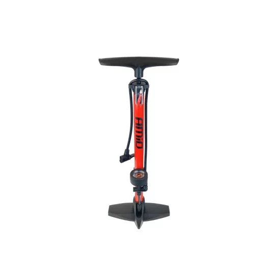 Amio - ΤΡΟΜΠΑ ΑΕΡΟΣ ΠΟΔΗΛΑΤΟΥ ΧΕΙΡΟΣ ΑΛΟΥΜΙΝΙΟΥ ΜΕ ΜΑΝΟΜΕΤΡΟ - 1 τεμ. (02146/AM)