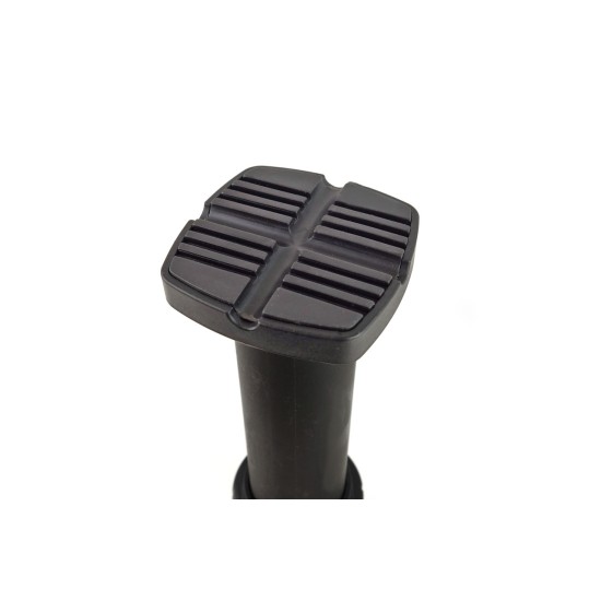 Amio - ΤΡΟΜΠΑ ΑΕΡΟΣ ΠΟΔΗΛΑΤΟΥ ΠΟΔΙΟΥ ΑΛΟΥΜΙΝΙΟΥ ΜΕ ΜΑΝΟΜΕΤΡΟ - 1 τεμ. (02147/AM)